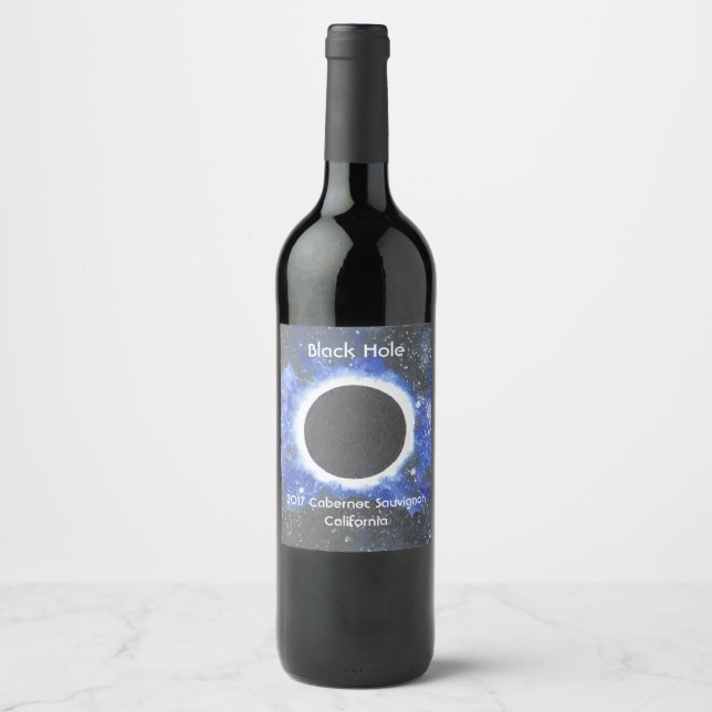 Black Hole Cabernet Sauvignon Wine Label (Front)
