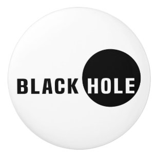 Black Hole Ceramic Knob