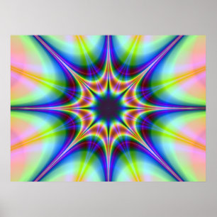 Black Hole Hypnotic Poster