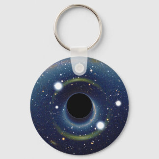 Black hole in front of the Large Magellanic Cloud Key Ring