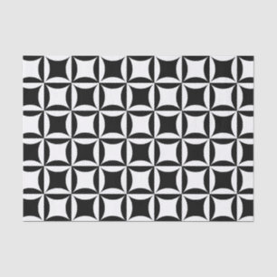 Black Hole in the Barn Door Pattern Tissue Paper