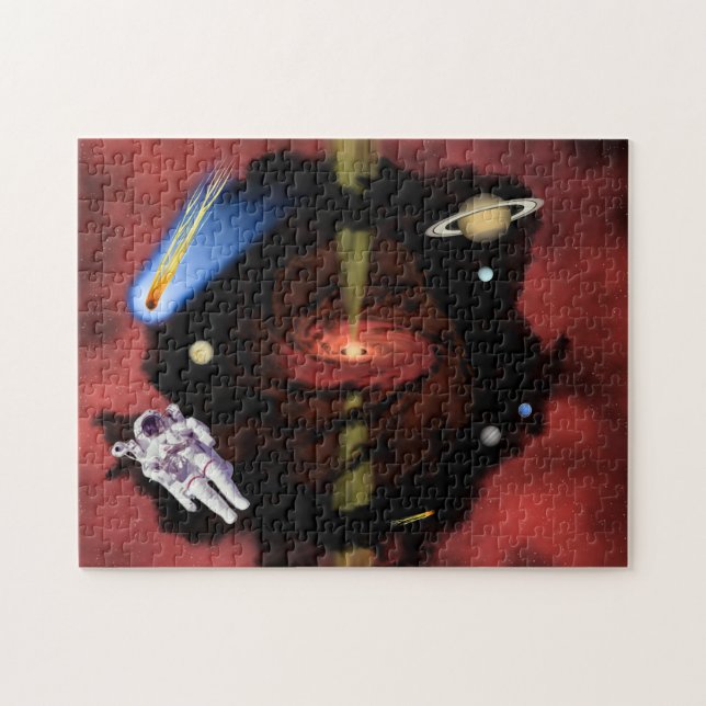 Black Hole Jigsaw Puzzle (Horizontal)