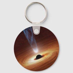 black hole key ring