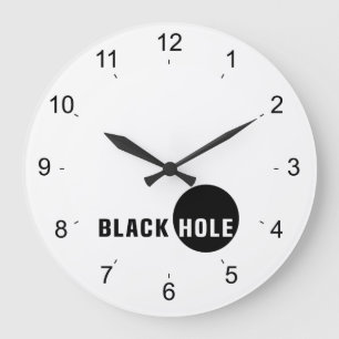 Black Hole Large Clock