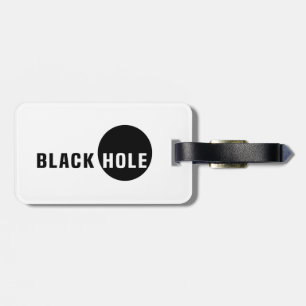 Black Hole Luggage Tag