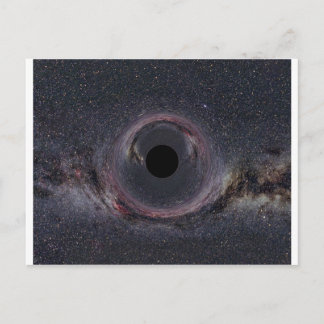 Black Hole Milky Way Postcard