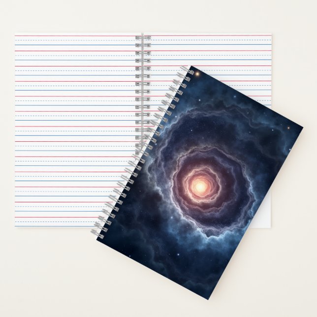 Black Hole Notebook(Hard Cover) Notebook (Inside)