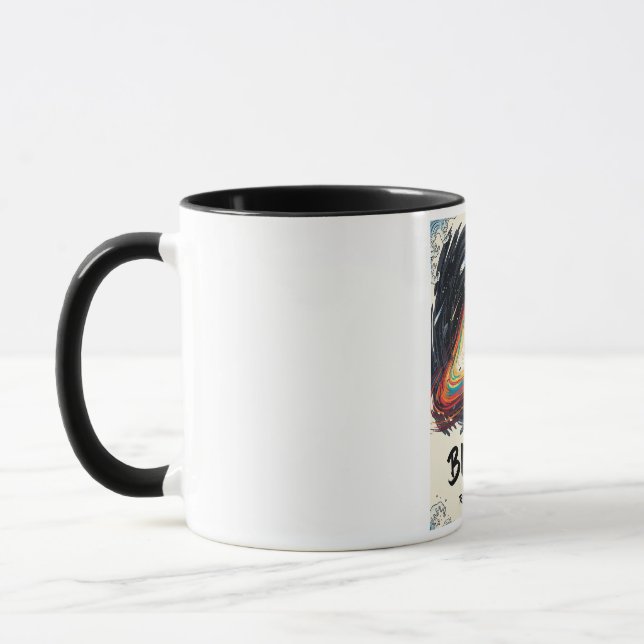 Black Hole of Responsibilities – Funny Space Mug (Left)