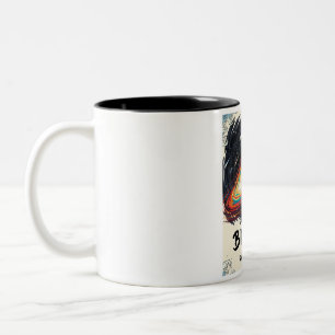 Black Hole of Responsibilities – Funny Space Two-Tone Coffee Mug