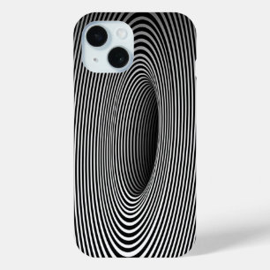 Black Hole Optical Illusion   Custom iPhone 15 Case