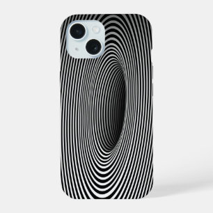 Black Hole Optical Illusion Custom iPhone 15 Case
