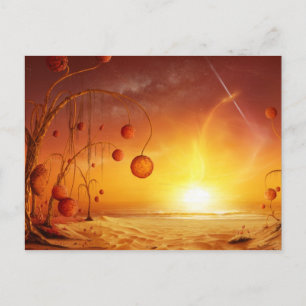 Black Hole Rising Postcard