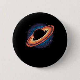 Black Hole Sticker2 6 Cm Round Badge