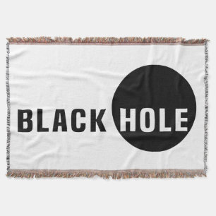 Black Hole Throw Blanket