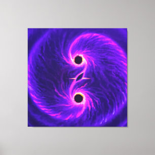 Black holes  canvas print