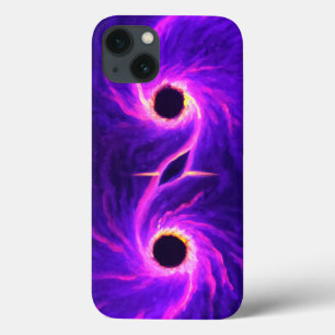 Black holes iPhone case