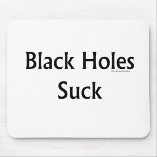 Black Holes Suck Mouse Pad