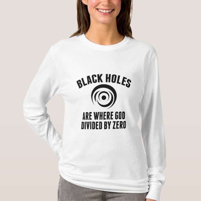 Black Holes T-Shirt (Front)