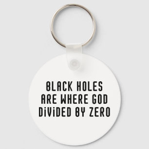 Black Holes Zero Key Ring