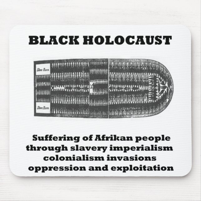 black holocaust mouse pad (Front)