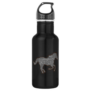 black horse 532 ml water bottle