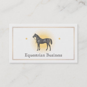 Black Horse Business Card