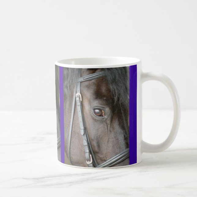Black horse mug (Right)