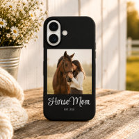 Black Horse Mum Established Script Photo