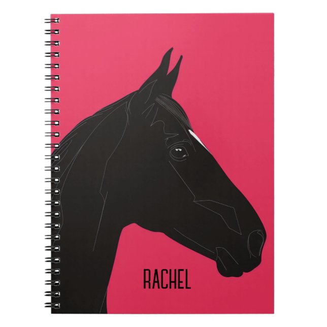 Black Horse Notebook (Front)