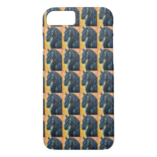 Black Horse Painting Case-Mate iPhone Case