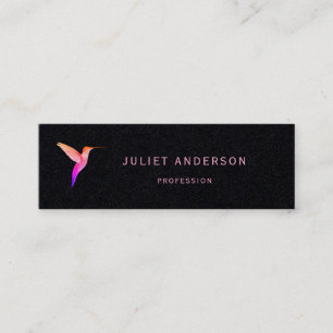 Black Hummingbird Business Card