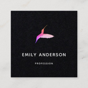Black Hummingbird Business Card
