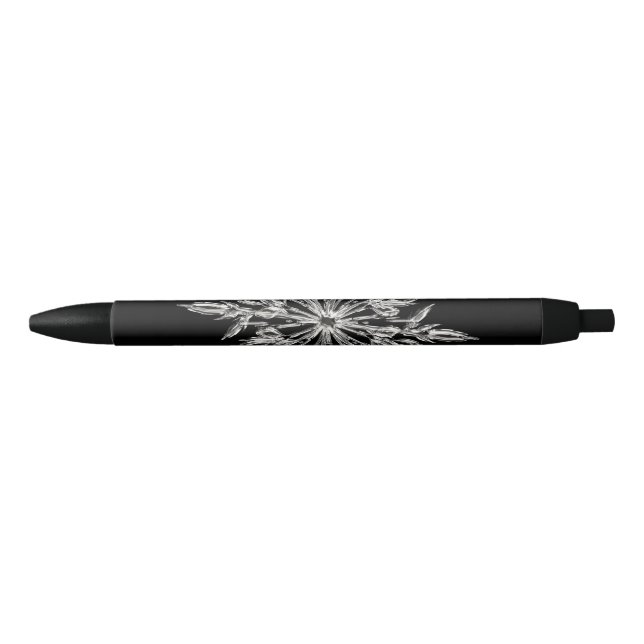 Black Ice Crystal Ink Pen (Front)