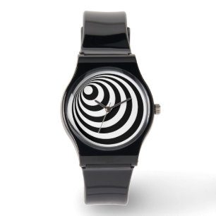 Black Infinity Circles Watch