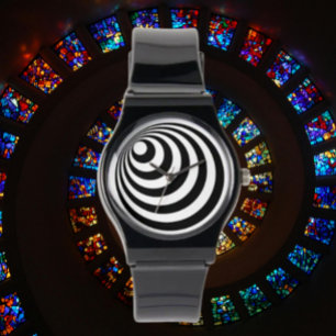Black Infinity Circles Watch