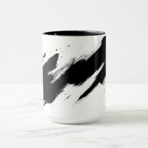 Black Ink Art Coffee Mug