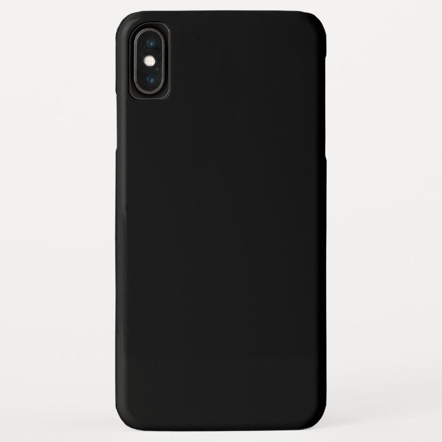 Black iPhone XS Max Case (Back)