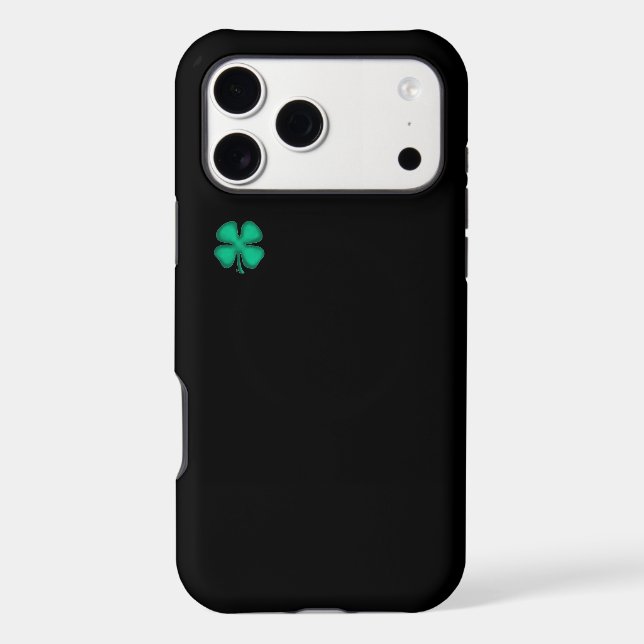 Black Irish Apple iPhone 17 Pro Max Tough case (Back)