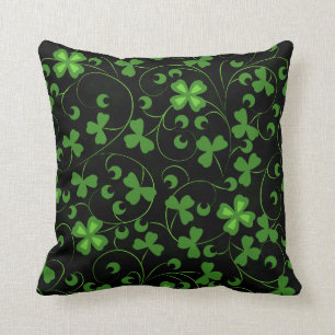 Black Irish Cushion