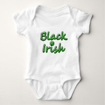 Black Irish in Breezy Green Font