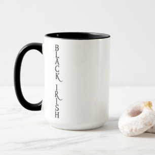 Black Irish large combo mug