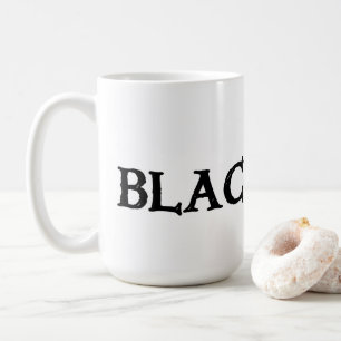 Black Irish large mug