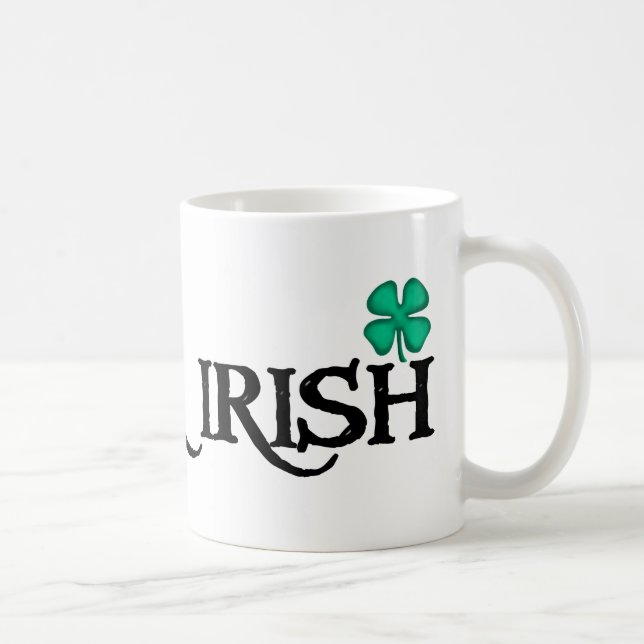 Black Irish mug (Right)