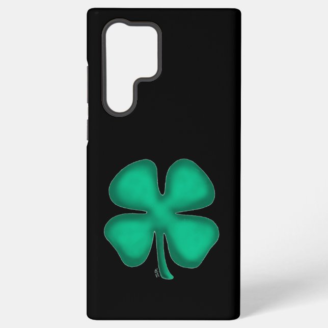 Black Irish Samsung S22 Ultra phone case (Back)