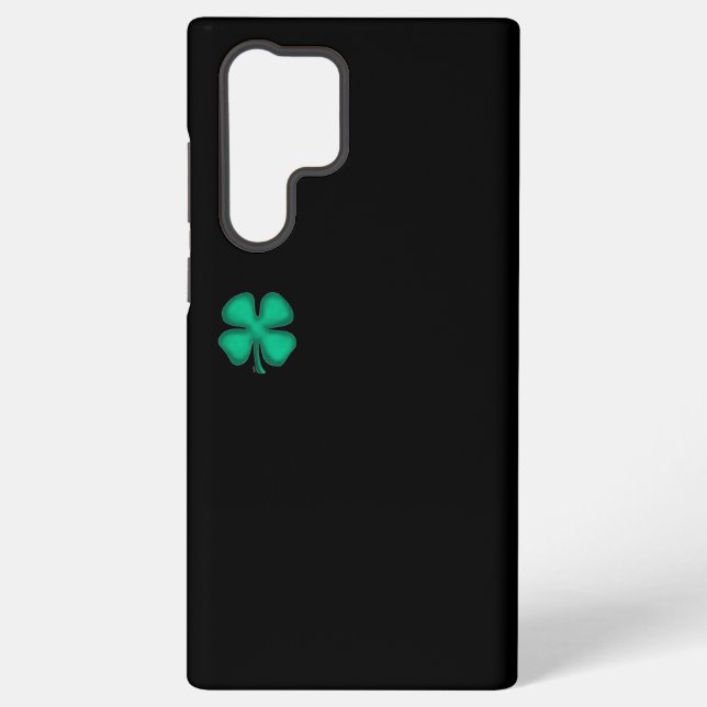 Black Irish Samsung S22 Ultra phone case (Back)