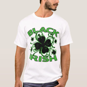 Black Irish St Patricks Day T-Shirt