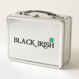 Black Irish stainless steel lunchbox