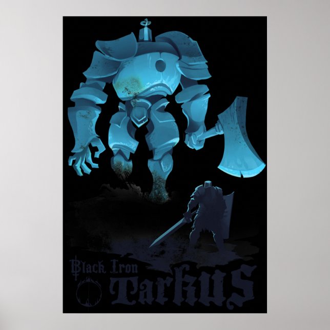Black Iron Tarkus Poster (Front)