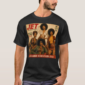 Black Is Beautiful Afro Glamour Melanin Queen T-Shirt