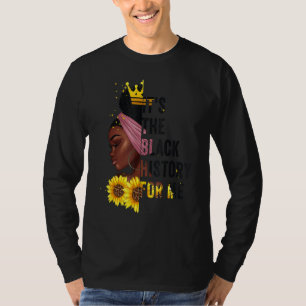 Black Is Beautiful Black History Month  We Are All T-Shirt